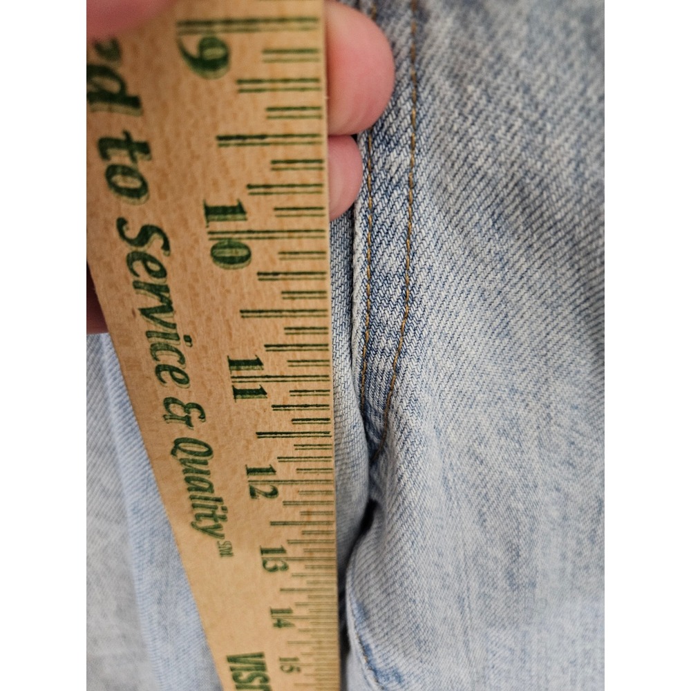 Madewell The Perfect Summer Jean 33 Light Wash High Rise Straight Leg Jeans - Picture 4 of 9